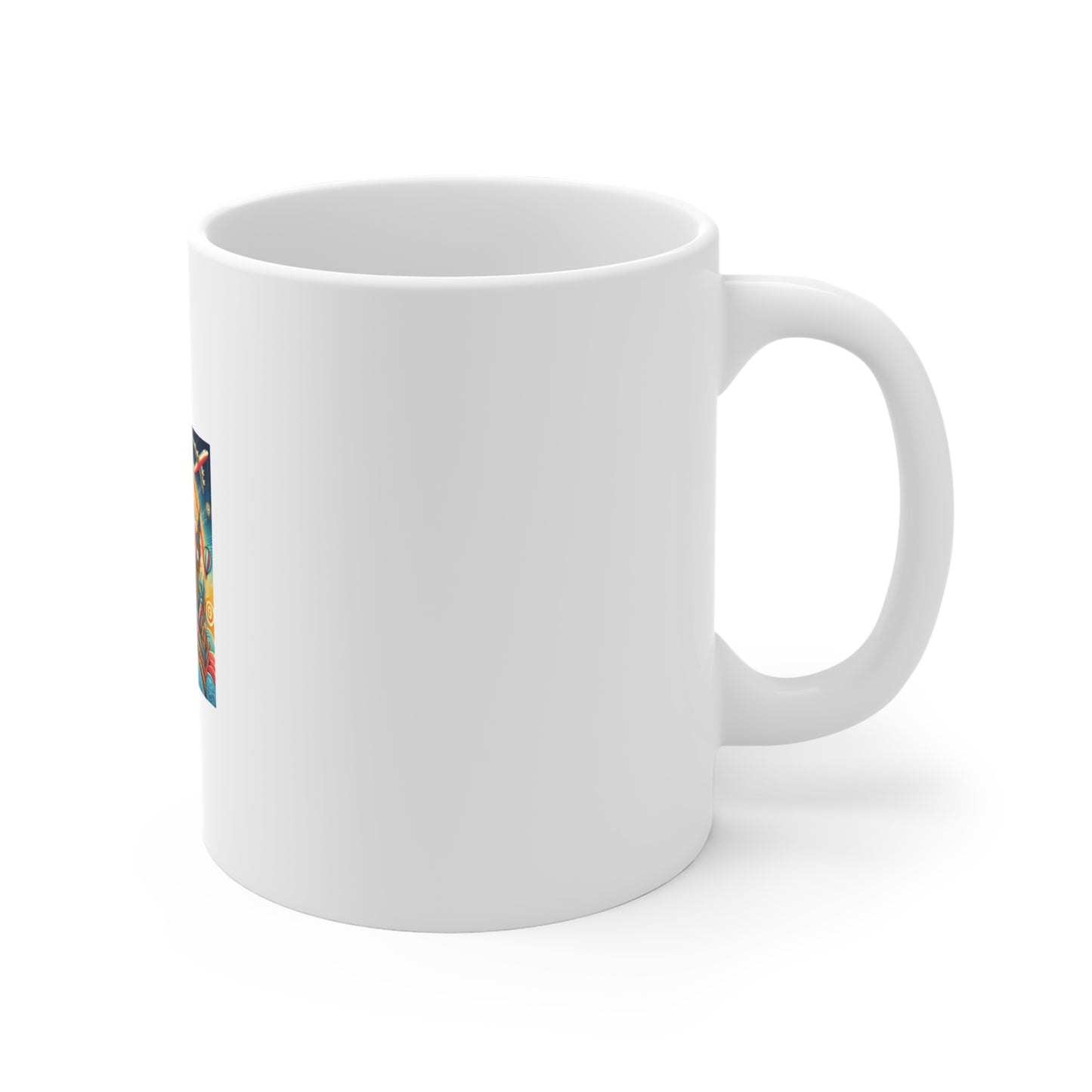 Global Landmark Adventure Collage Wanderlust Coffee Mug