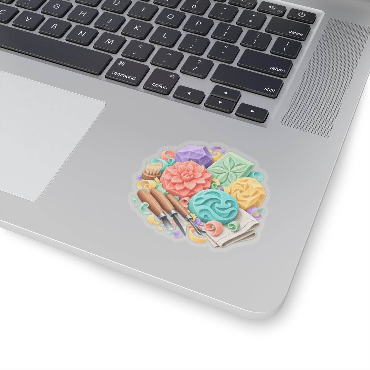 Colorful Soap Carving Workshop Sticker