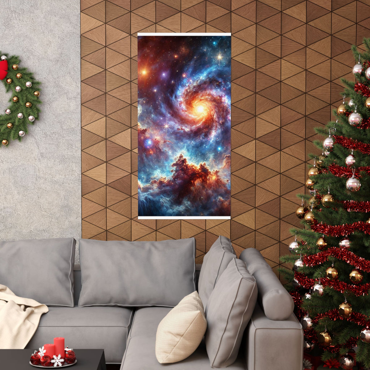 Galaxy Nebula Dreamscape Abstract Space Poster Wall Art Decor