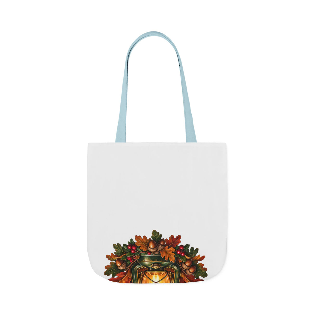 Autumn Oak Lantern and Acorns Tote Bag