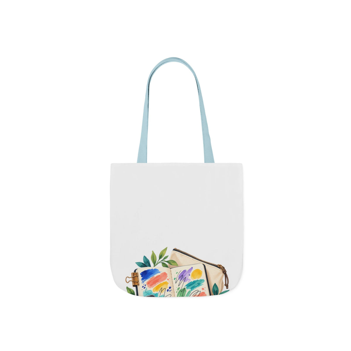 Colorful Urban Sketching Travel Kit Tote Bag