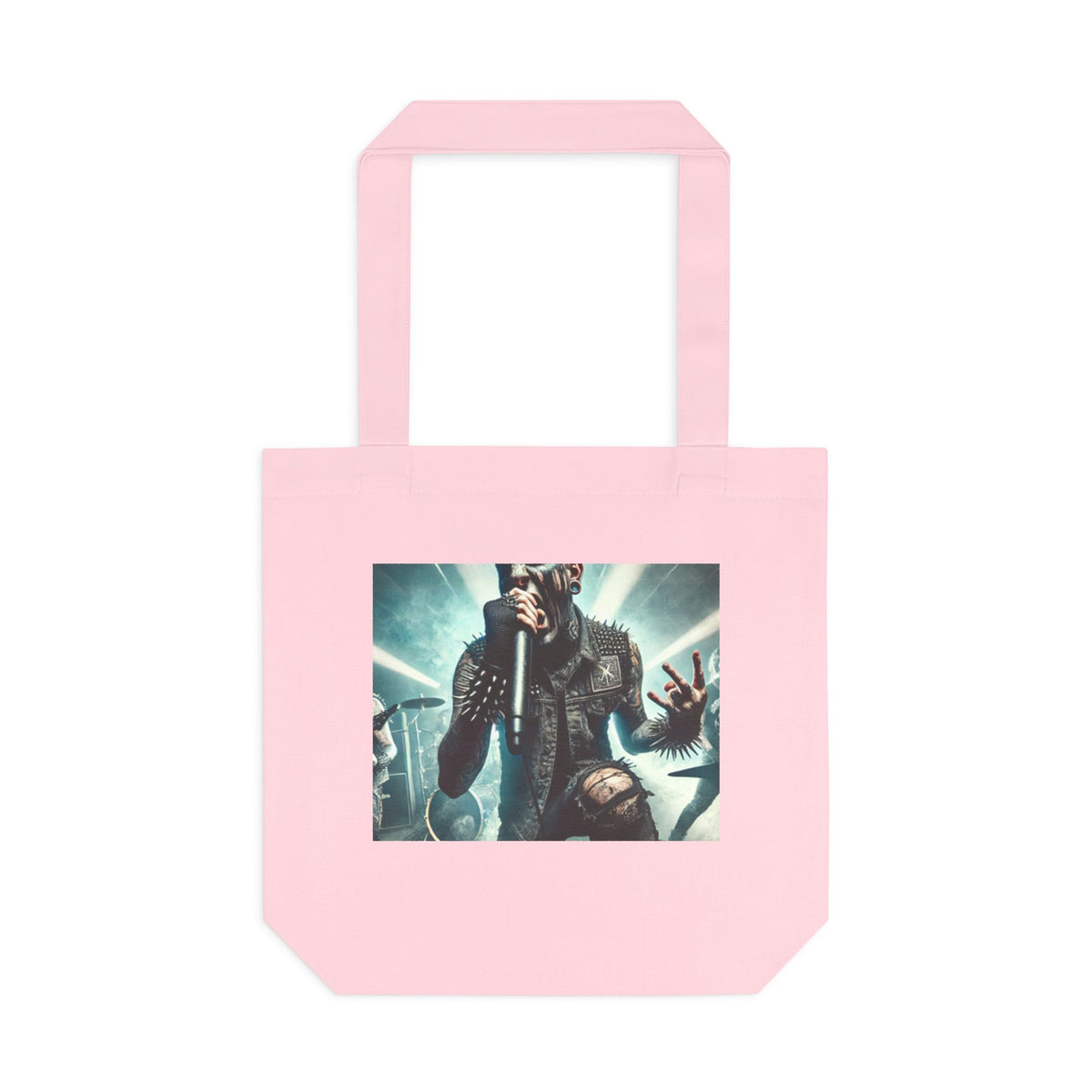 Punk Rock Vocalist Stage Energy Music Tote Bag