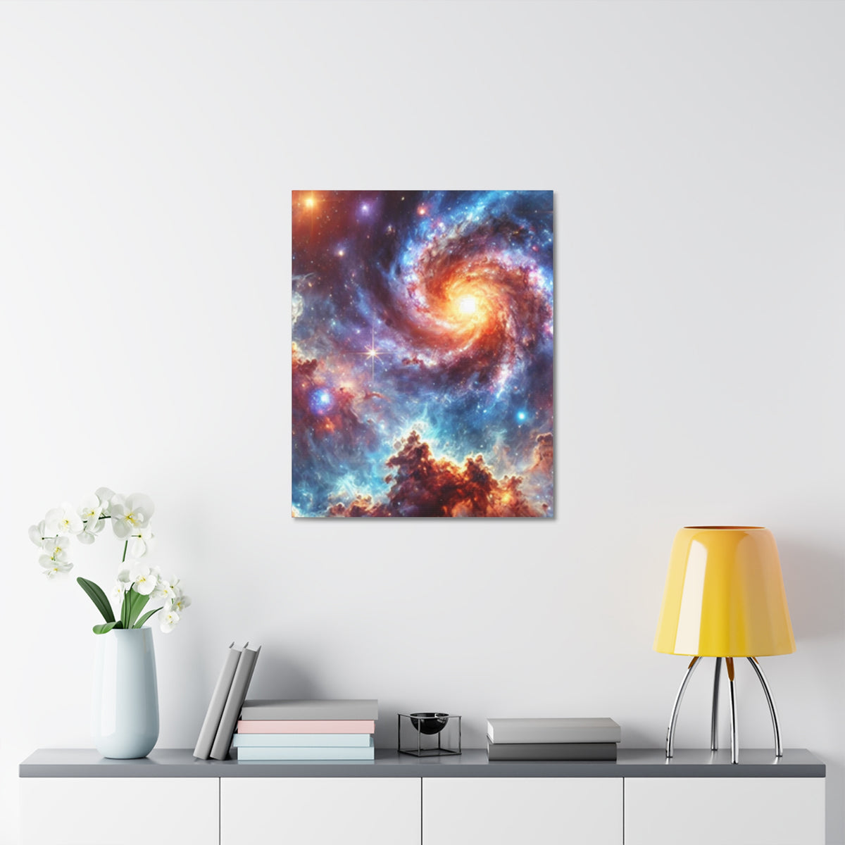 Galaxy Nebula Dreamscape Abstract Space Canvas Wall Art Gift