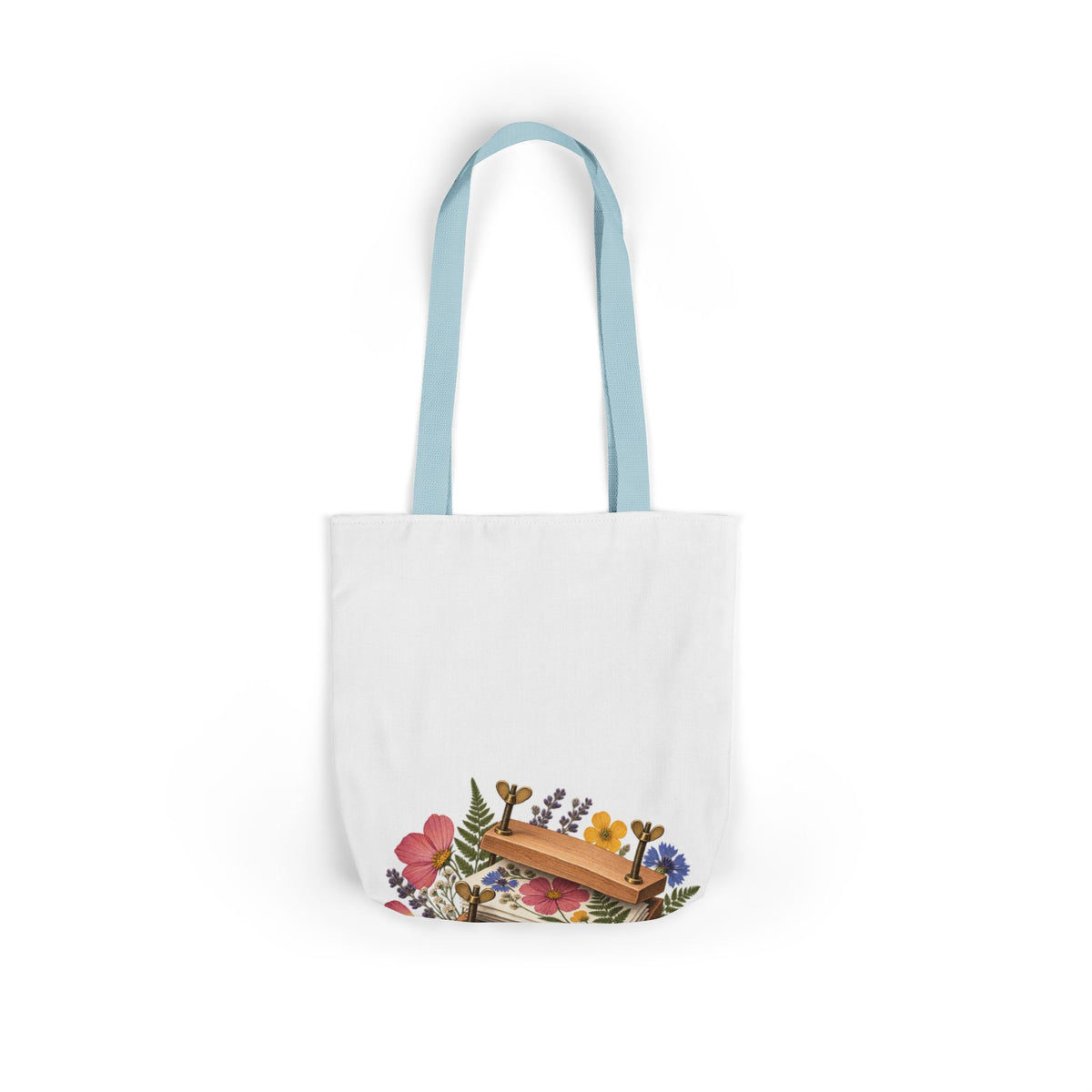 Botanical Flower Press Workshop Tote Bag
