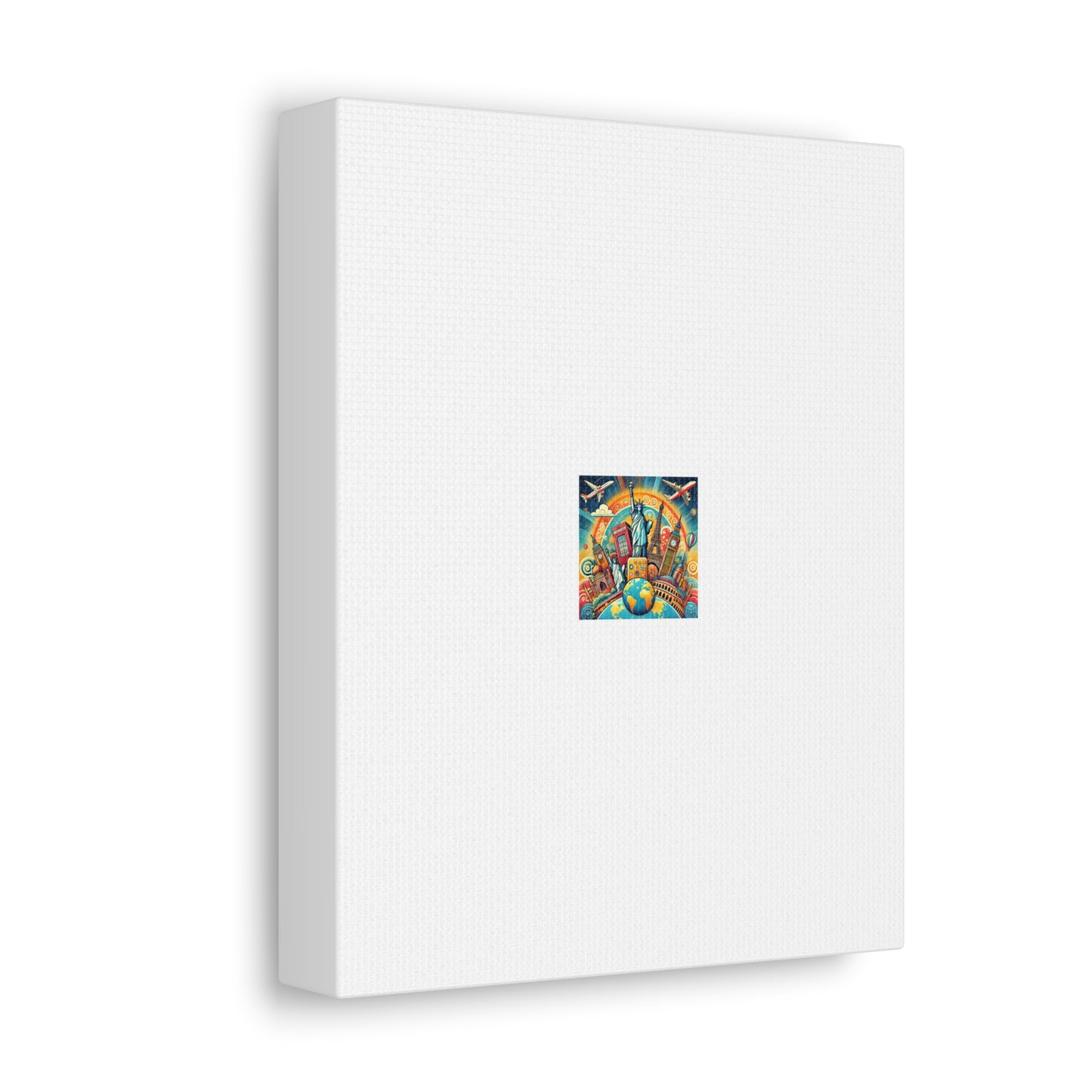 Global Landmark Adventure Collage Gallery Travel Canvas Art