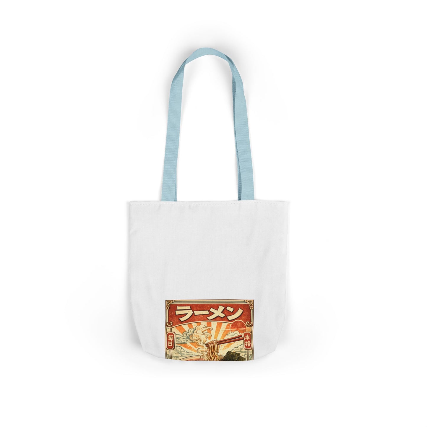 Vintage Ramen Bowl Illustration Tote Bag