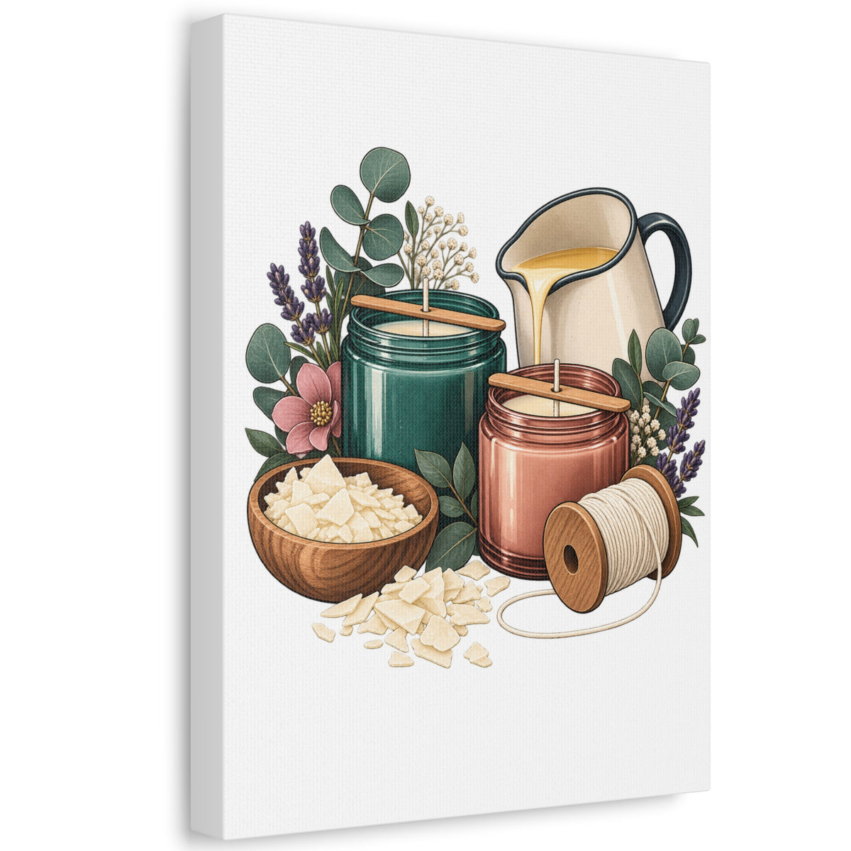 Artisan Candle Making Workshop Canvas