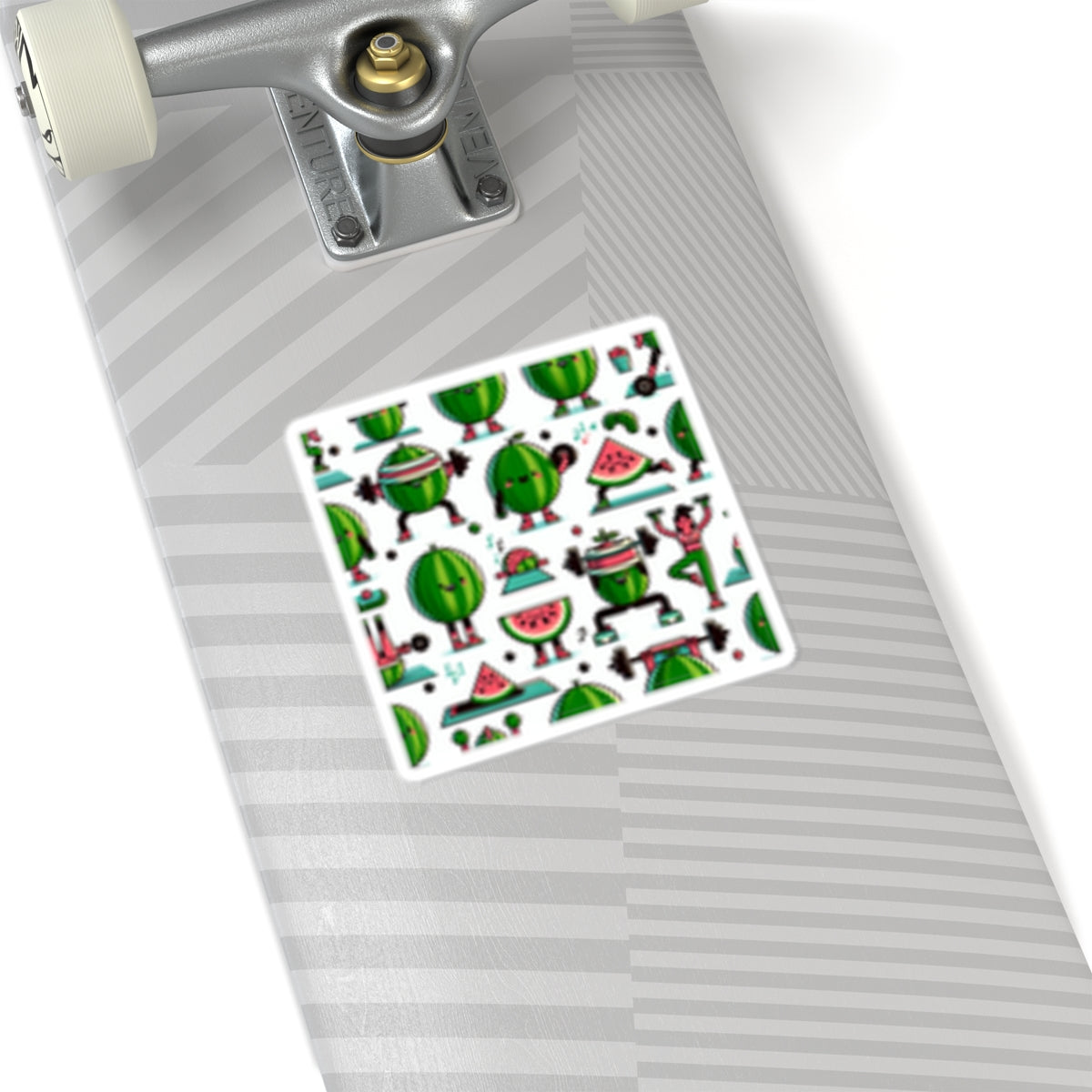 Watermelon Workout Club Cute Food Fitness Sticker