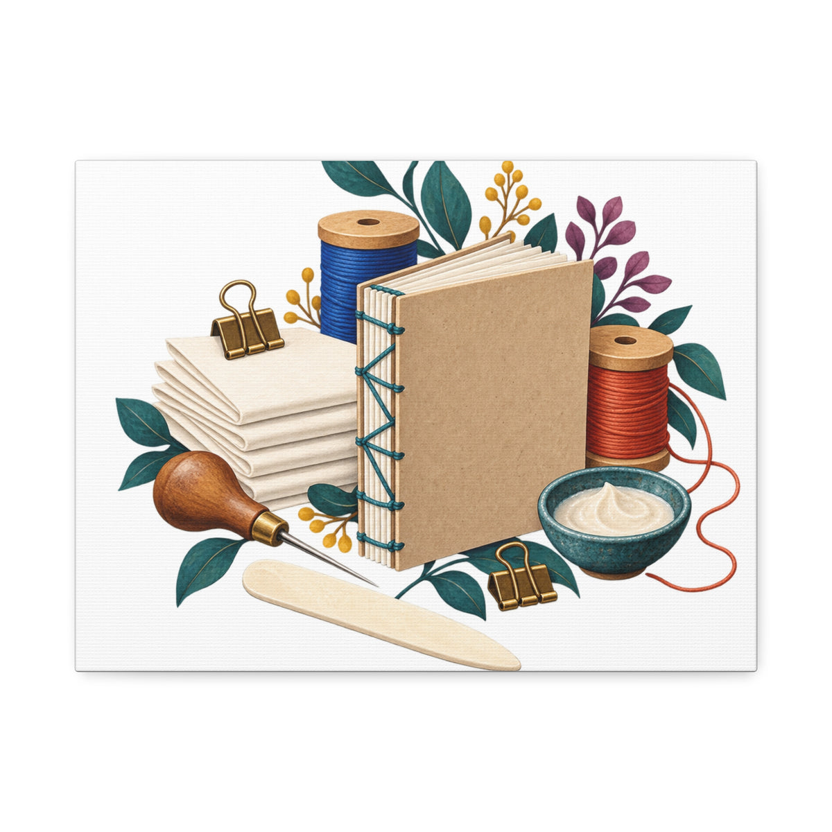 Hand Bookbinding Workshop Canvas