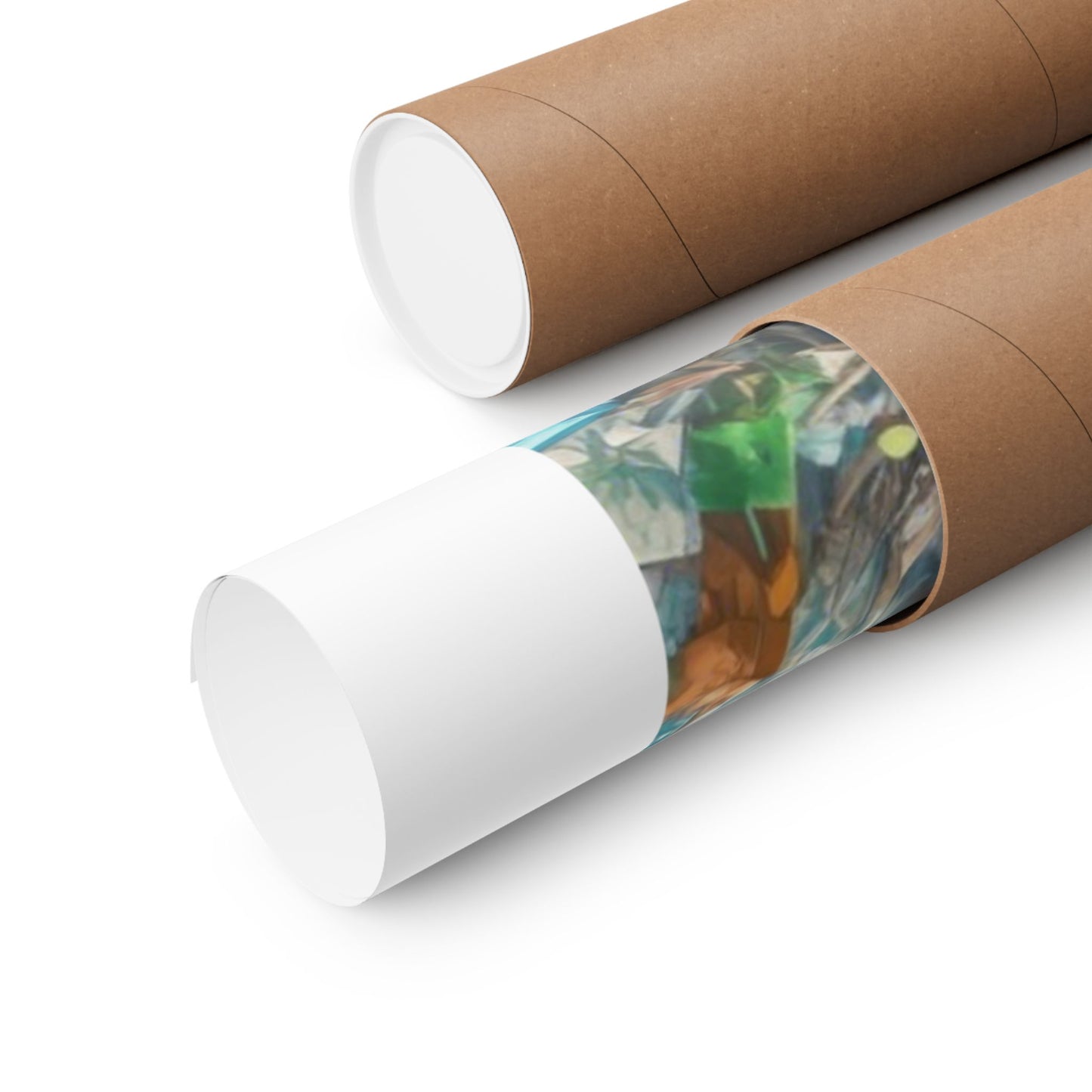 Urban Recycling Anime Friends Green City Wall Poster