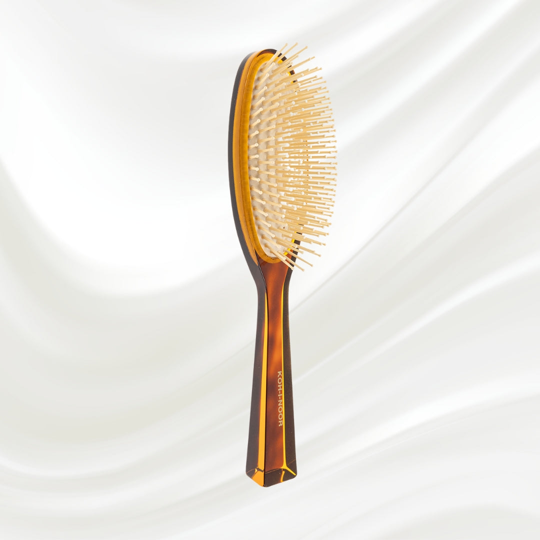 Jaspè Oval Pneumatic Hair Brush with Synthetic Pins