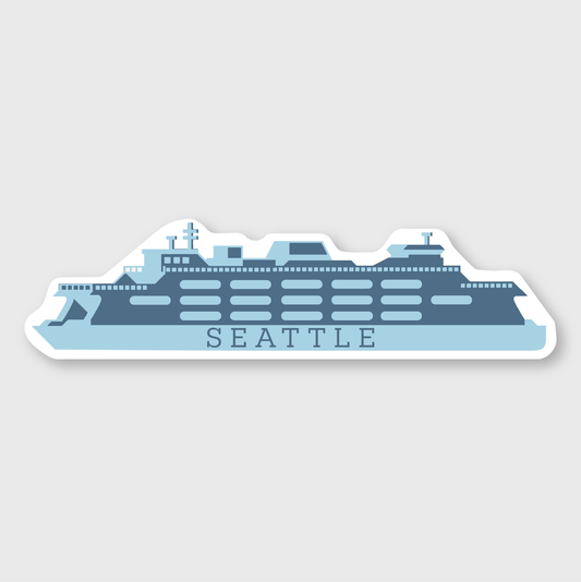 Seattle Ferry Sticker