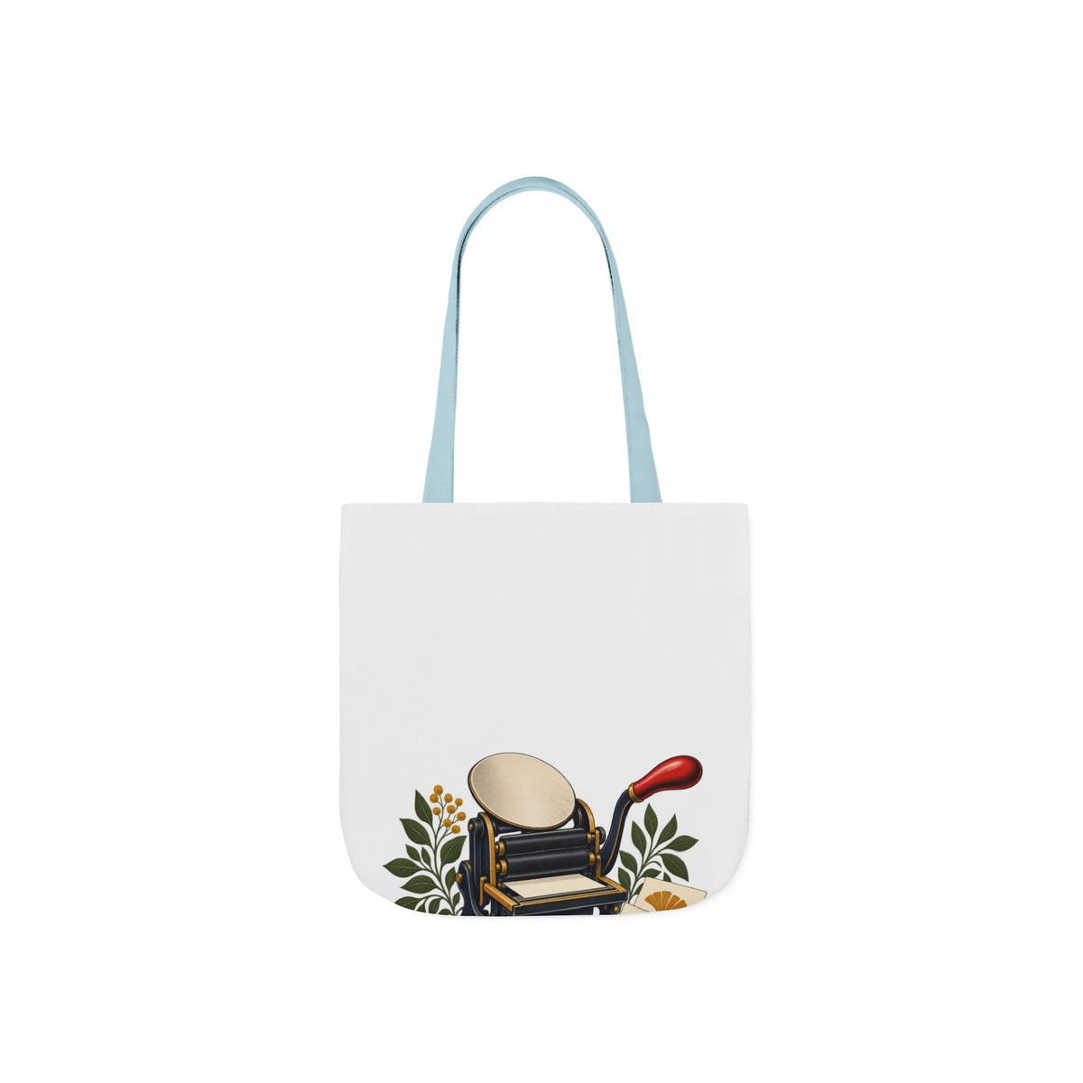 Botanical Letterpress Printshop Tote Bag