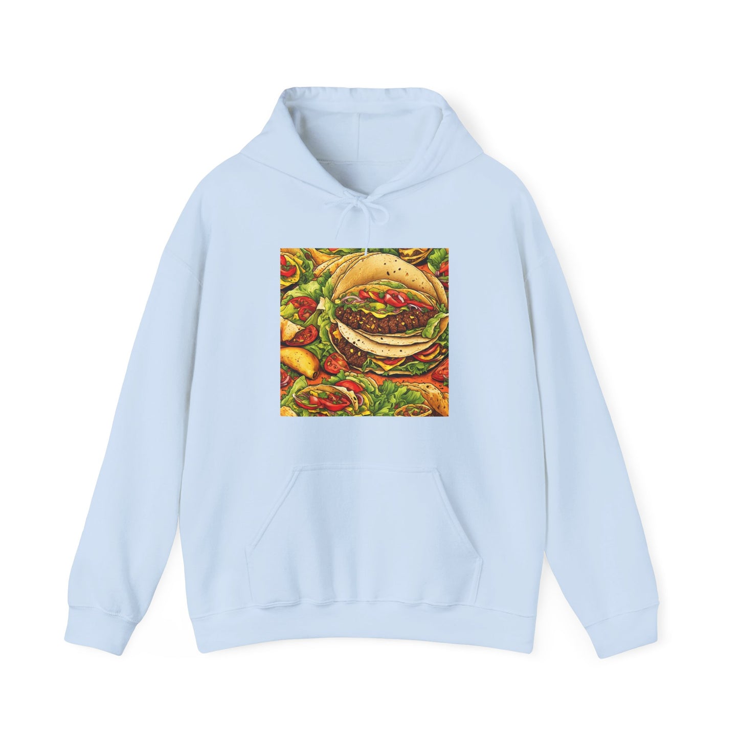 Stacked Taco Fiesta Foodie Gift Art Hoodie