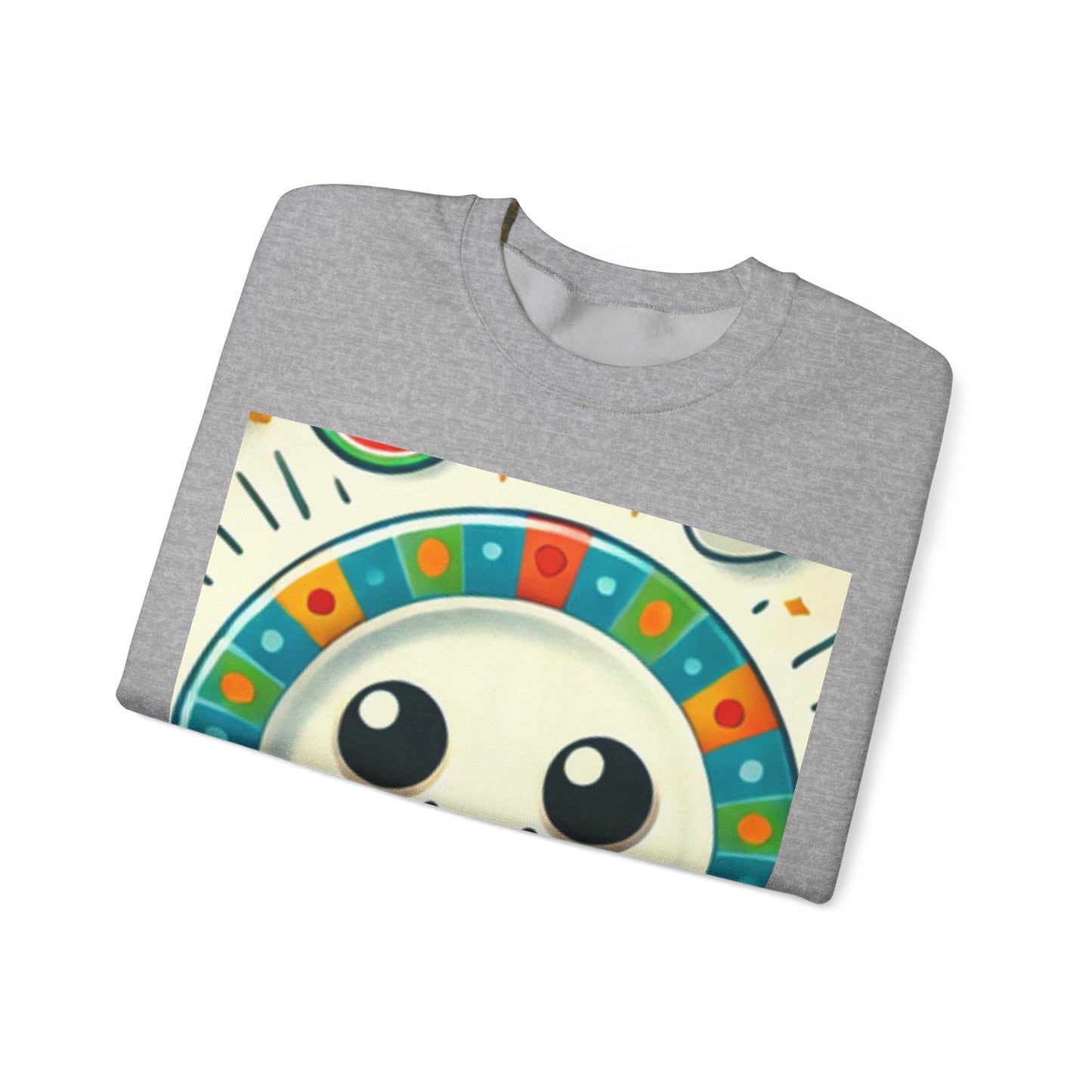 Happy Little Kitchen Club Kawaii Food Lover Crew Sweatshirt Gift Art