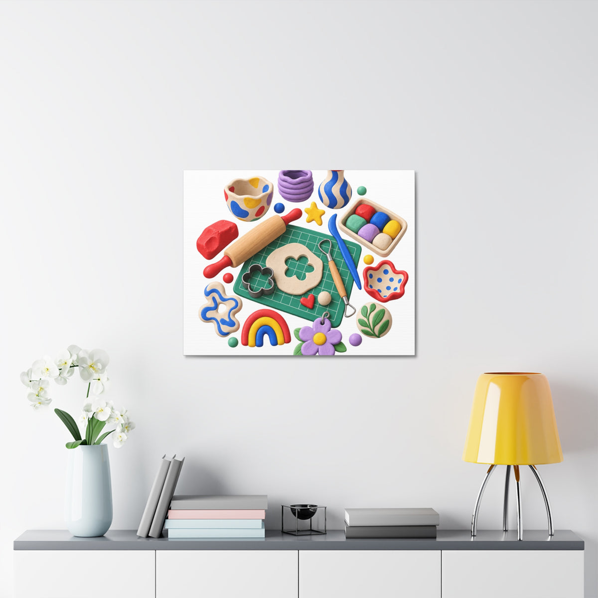 Miniature Clay Sculpting Workshop Canvas