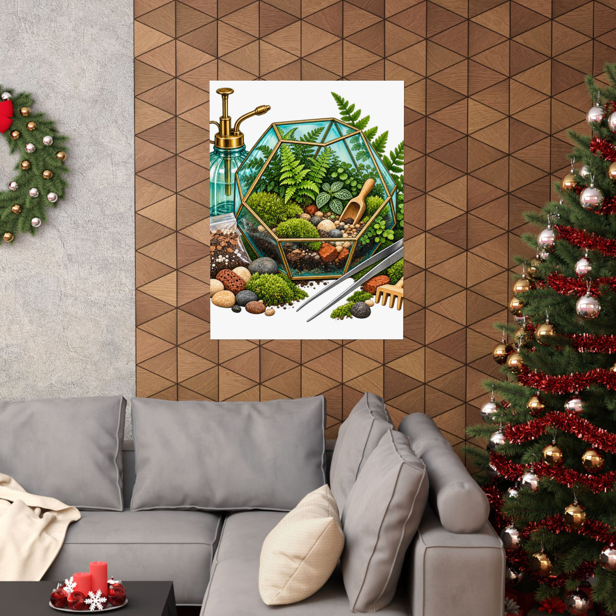 Fern Terrarium Building Workshop Poster