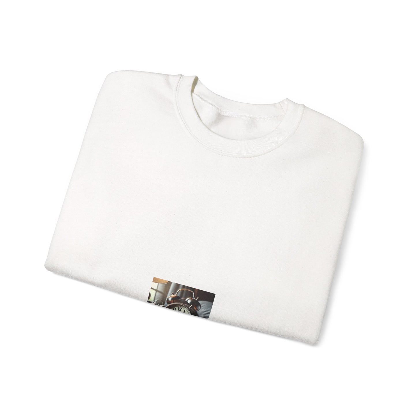 Vintage Alarm Clock Morning Routine Soft Sweatshirt