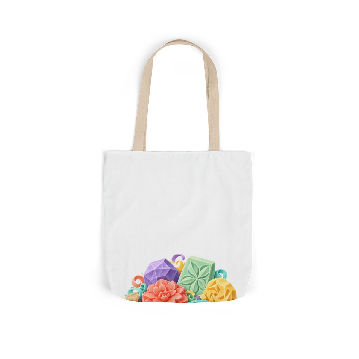 Colorful Soap Carving Workshop Tote Bag