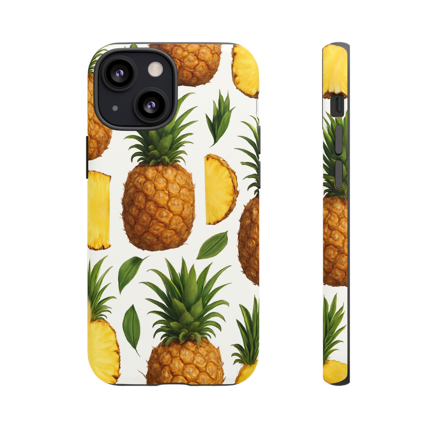 Pineapple Phone Case - Tough Cases, Tropical Phone Cover, Summer Vibe Accessories, Cute Pineapple Design, Fun Gift for Fruit Lovers
