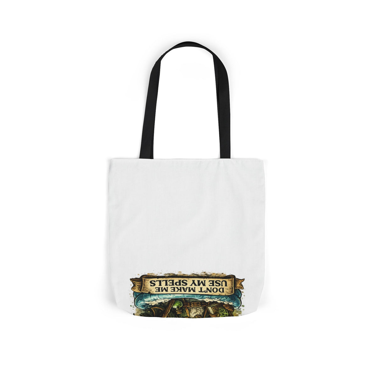 Crazy Cat Wizard Funny Fantasy Magic Tote Bag