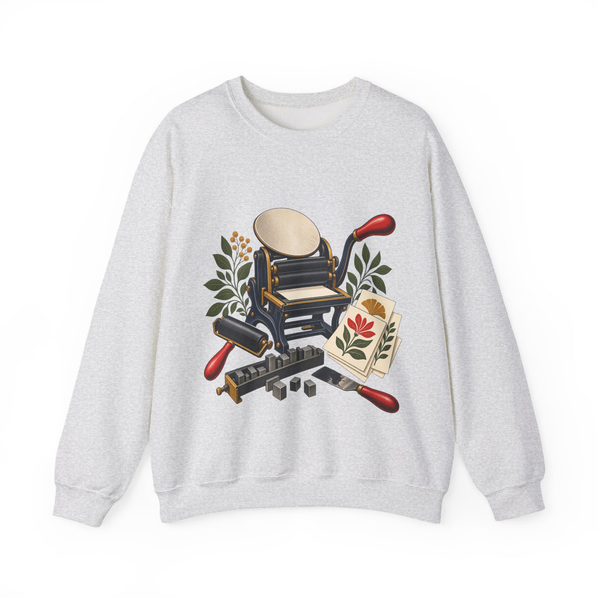 Botanical Letterpress Printshop Sweatshirt