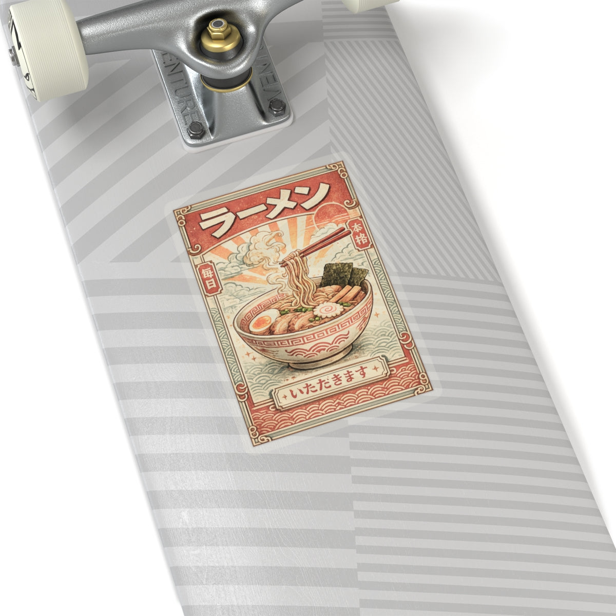 Vintage Ramen Bowl Illustration Sticker
