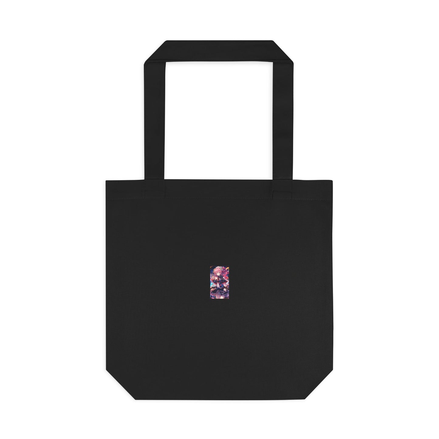 Pink Haired Fantasy Heroine Anime Portrait Tote Bag