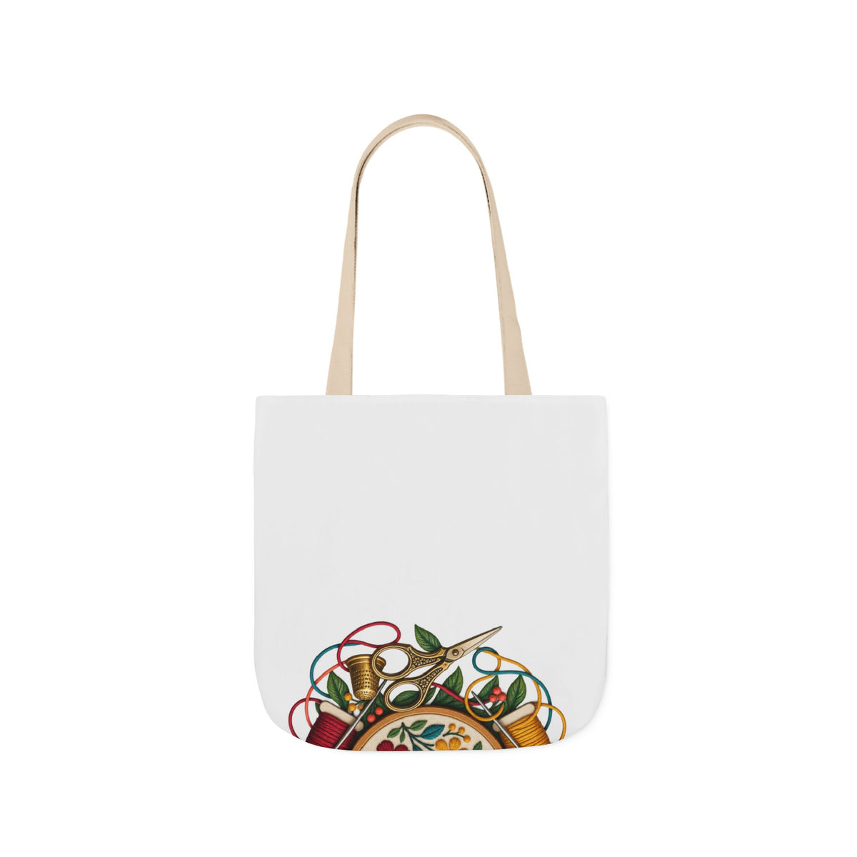 Botanical Embroidery Workshop Tote Bag