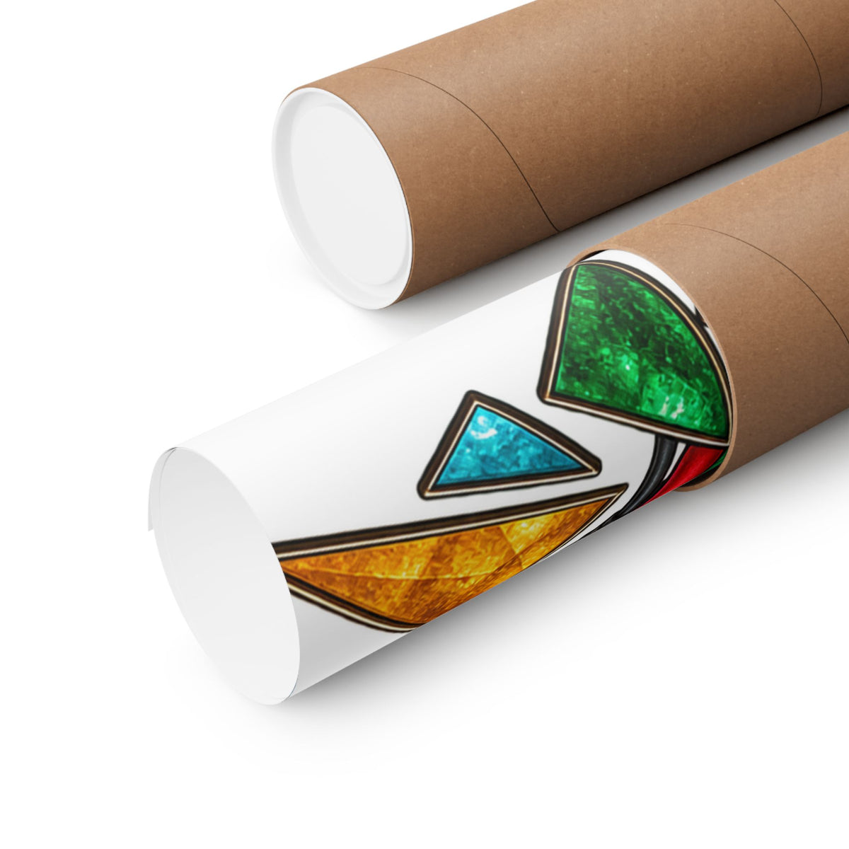 Stained Glass Workshop Tools Poster