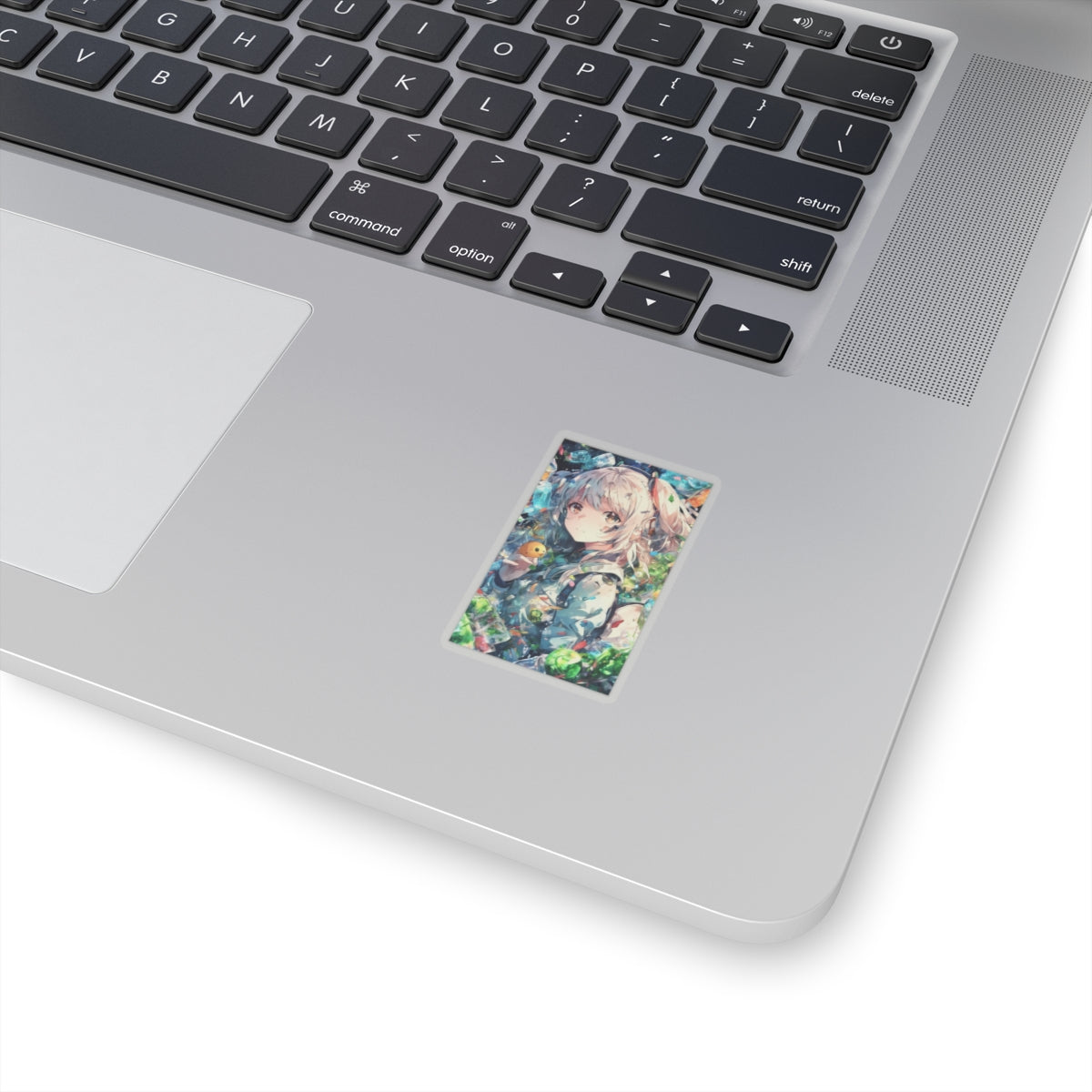 Crystal Bottle Anime Portrait Kawaii Laptop Sticker