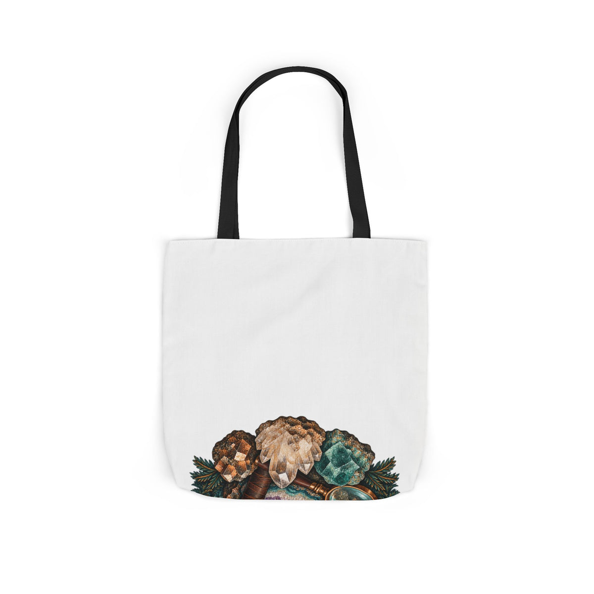 Vintage Geode and Rockhounding Field Kit Tote Bag