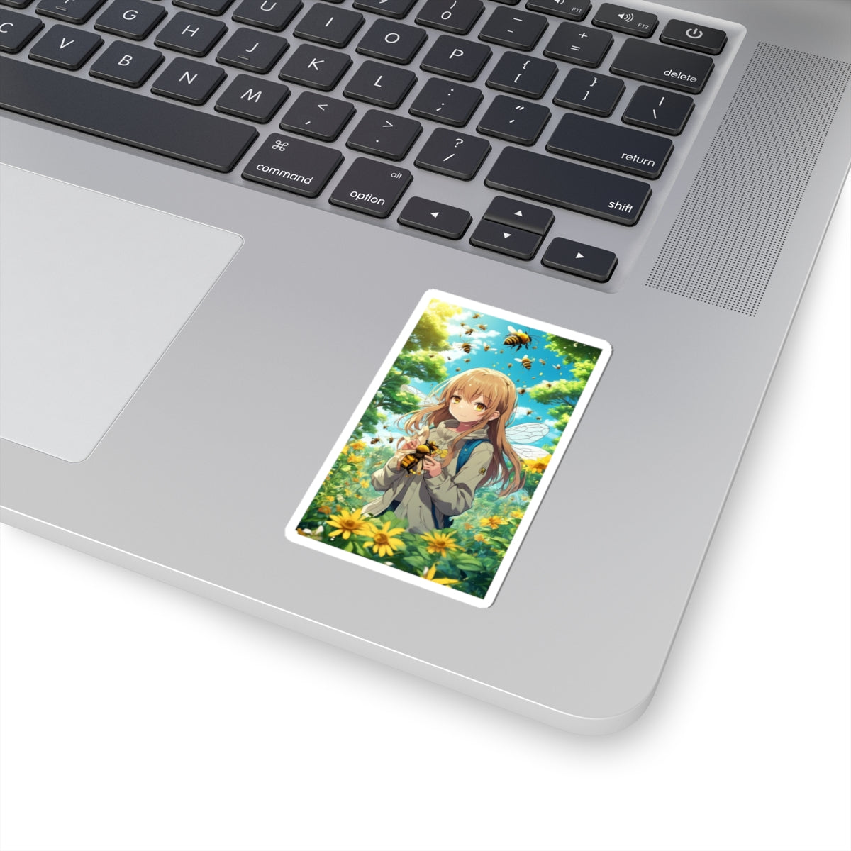 Bee Fairy Garden Anime Nature Art Sticker