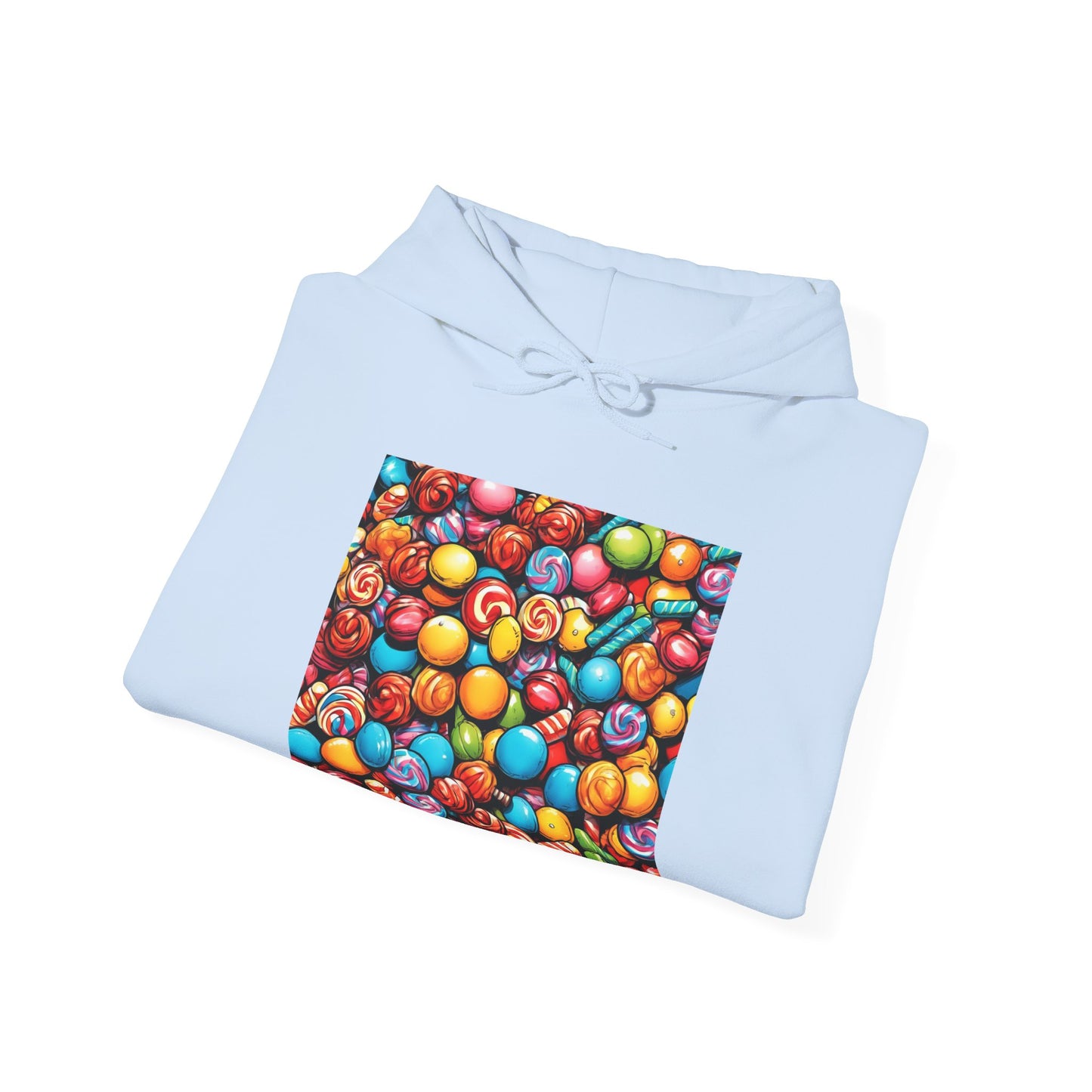 Colorful Candy Pattern Sweets Gift Art Hoodie