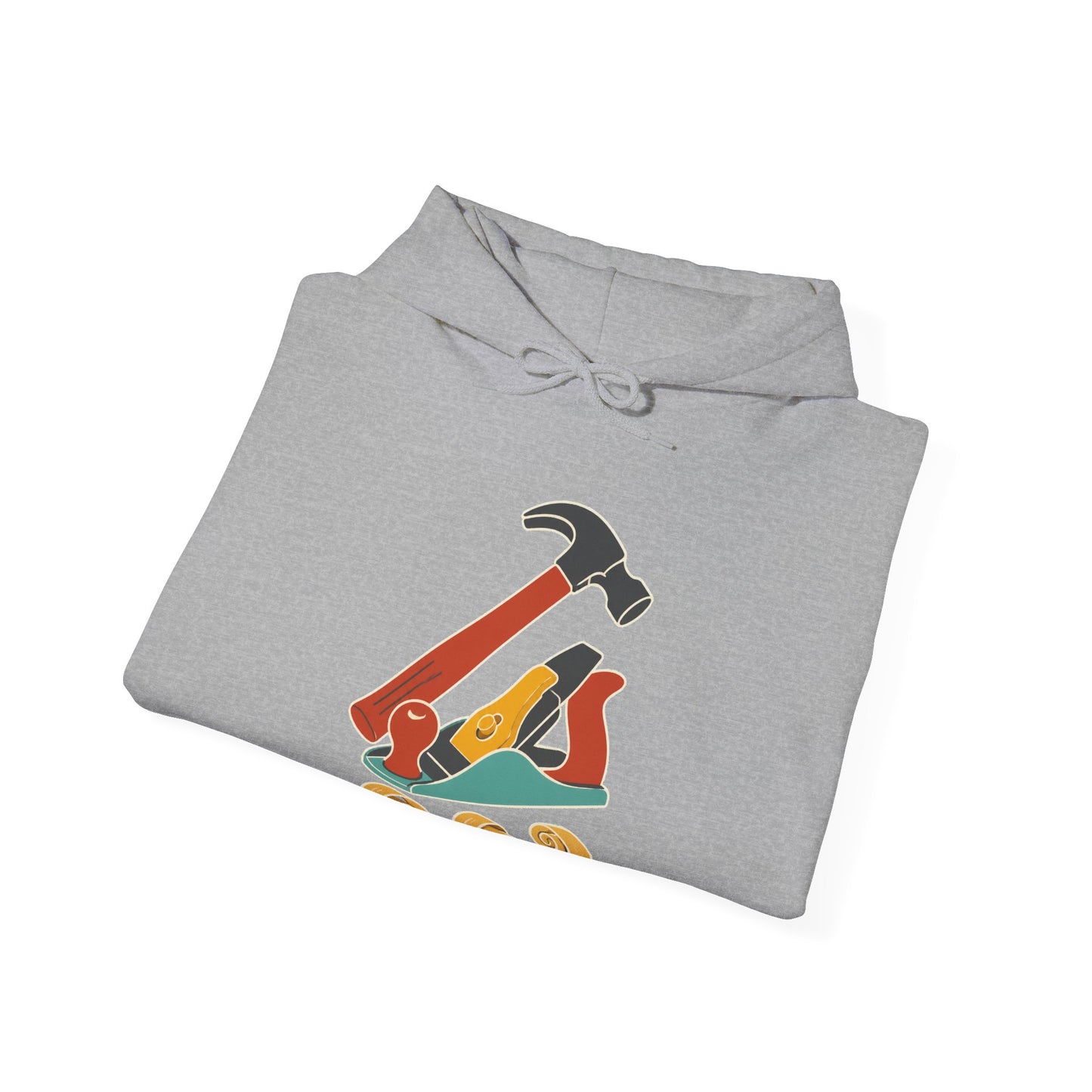 Carpenter Hammer Hand Plane Woodworking Art Hoodie