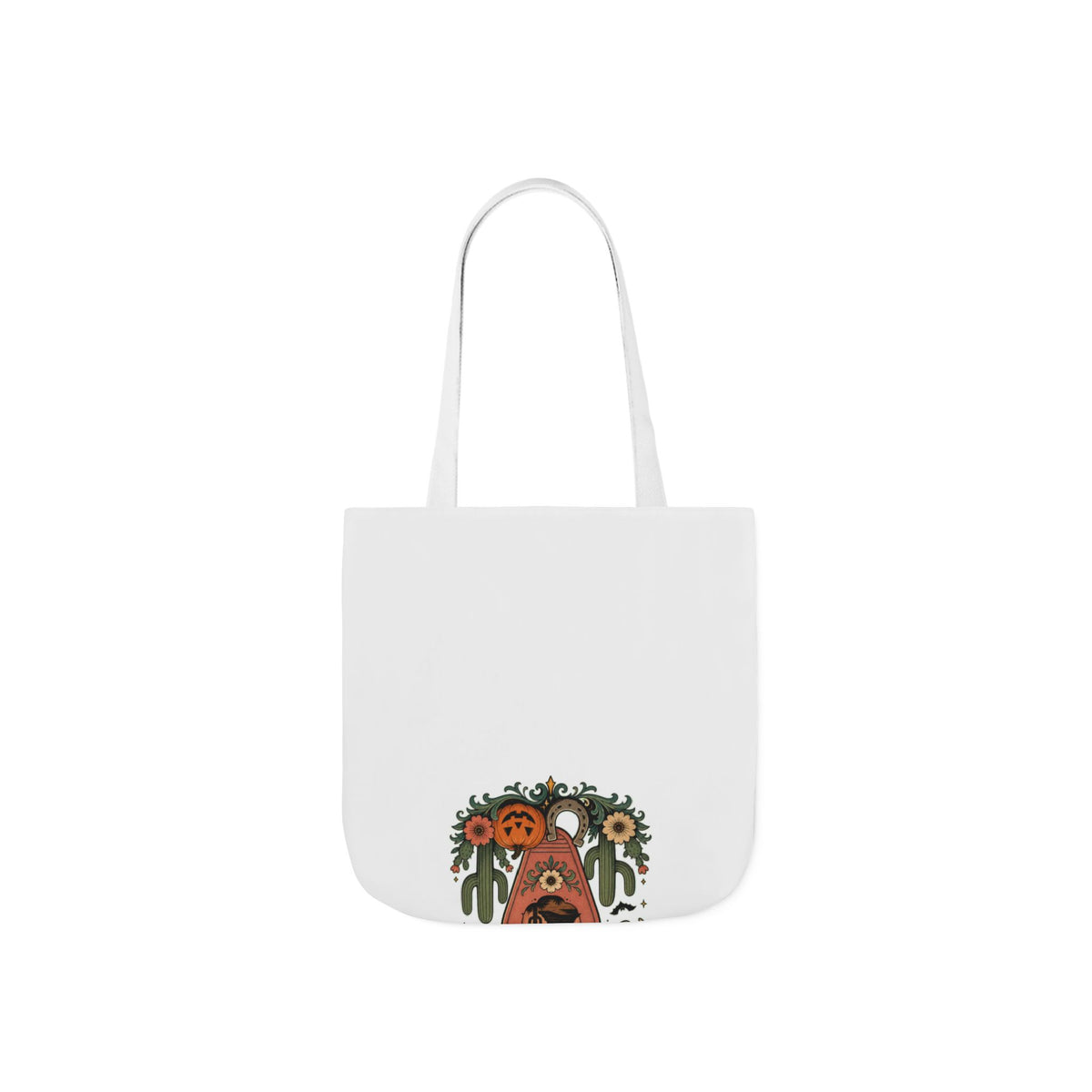 Haunted Desert Keytag Ghost Halloween Tote Bag