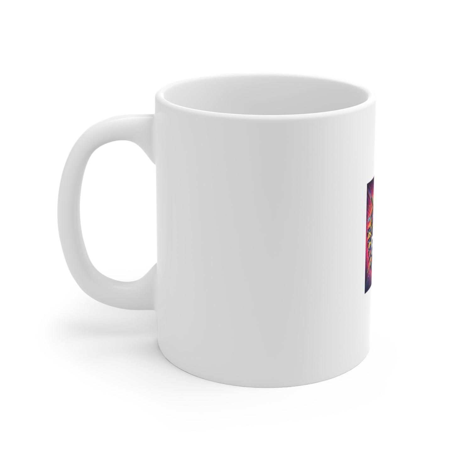 Neon Gamer Energy Retro Arcade Gaming Coffee Mug Gift