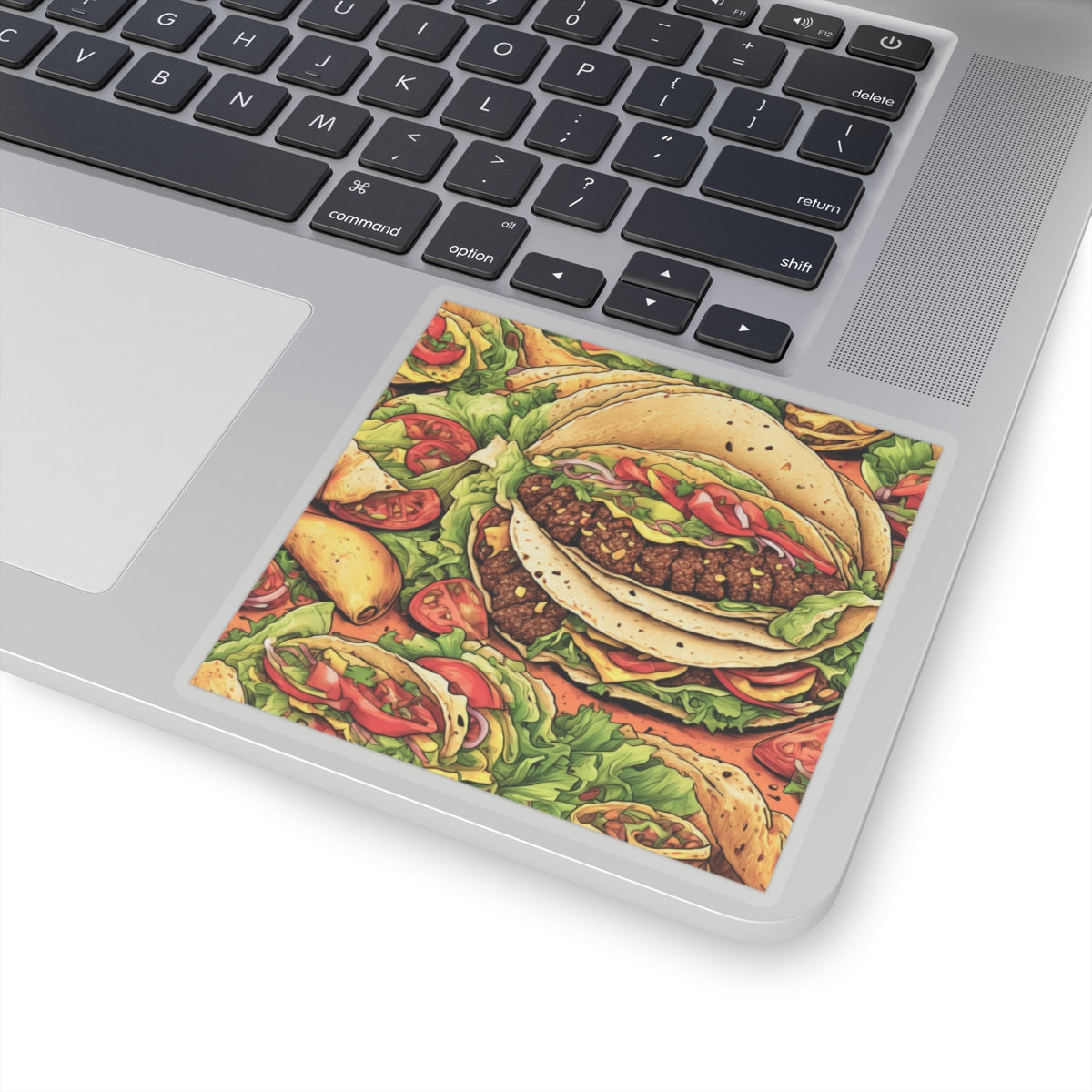 Stacked Taco Fiesta Foodie Gift Art Sticker