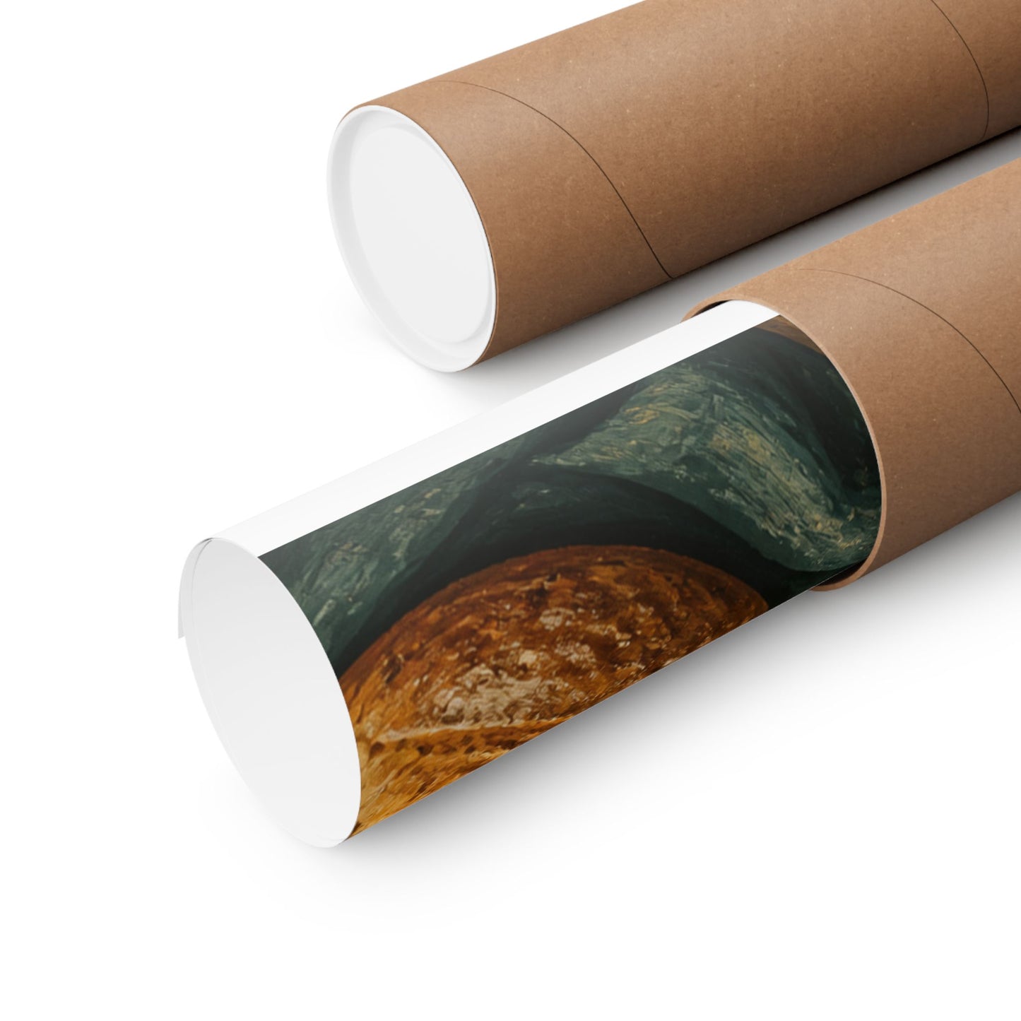 Artisan Bread Baking Still Life Poster
