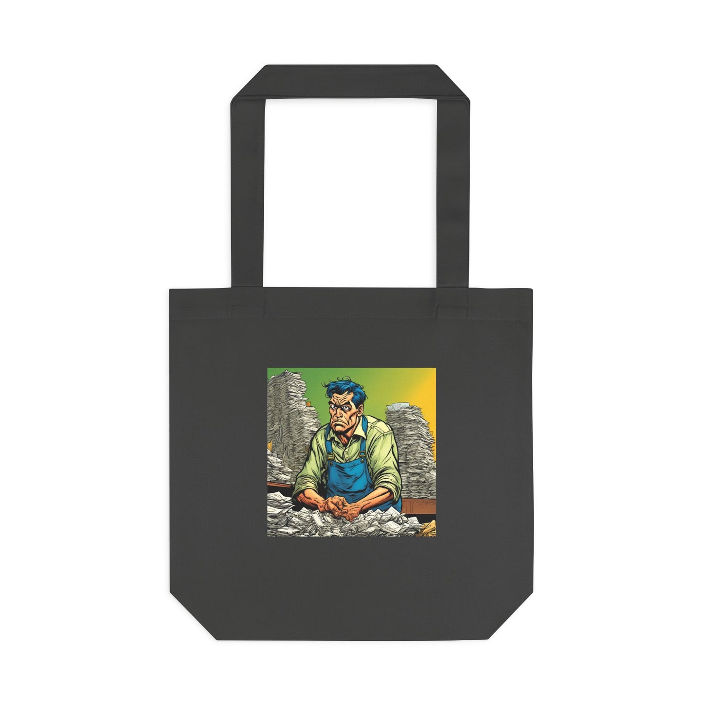 Paperwork Chaos Desk Worker Funny Office Art Tote Bag