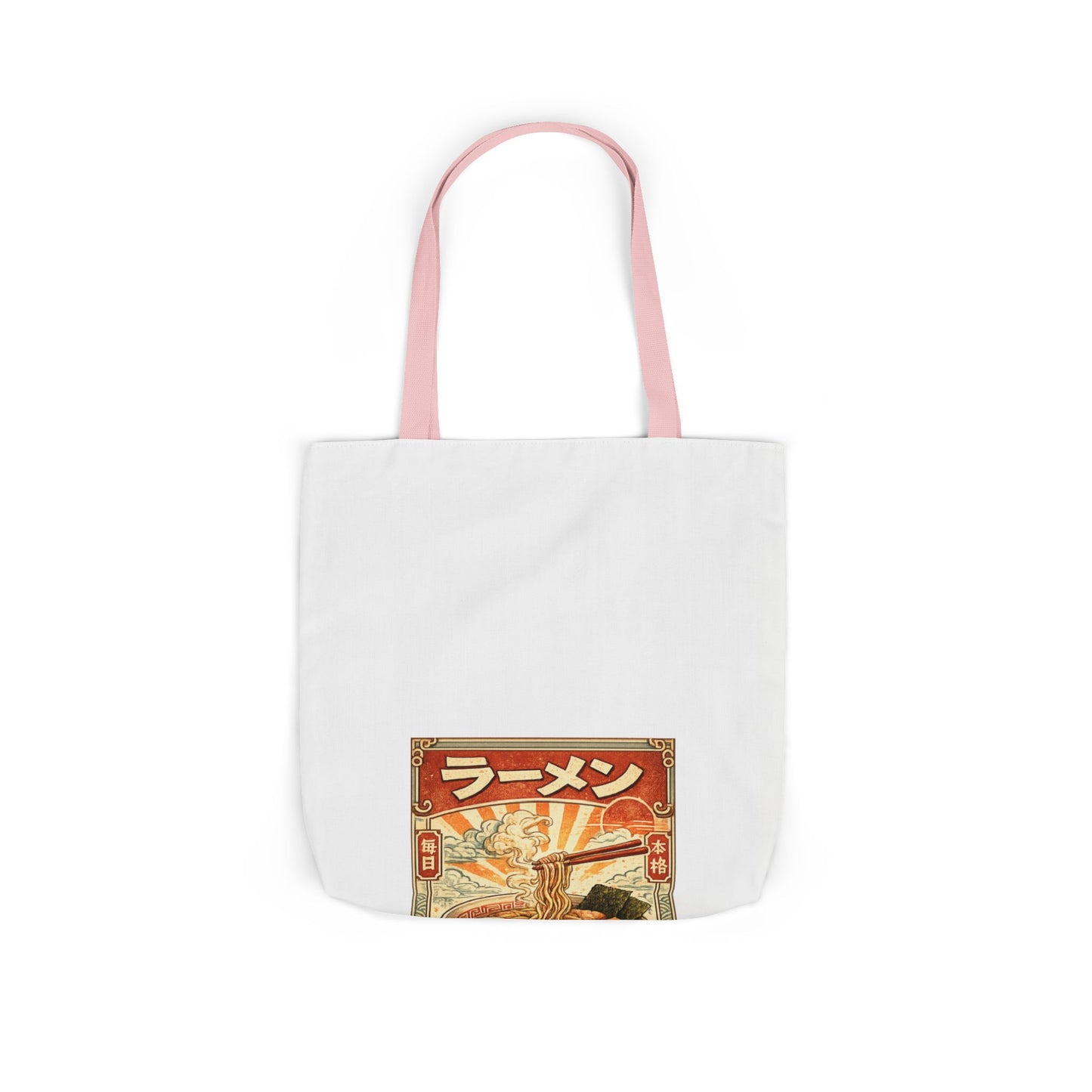 Vintage Ramen Bowl Illustration Tote Bag