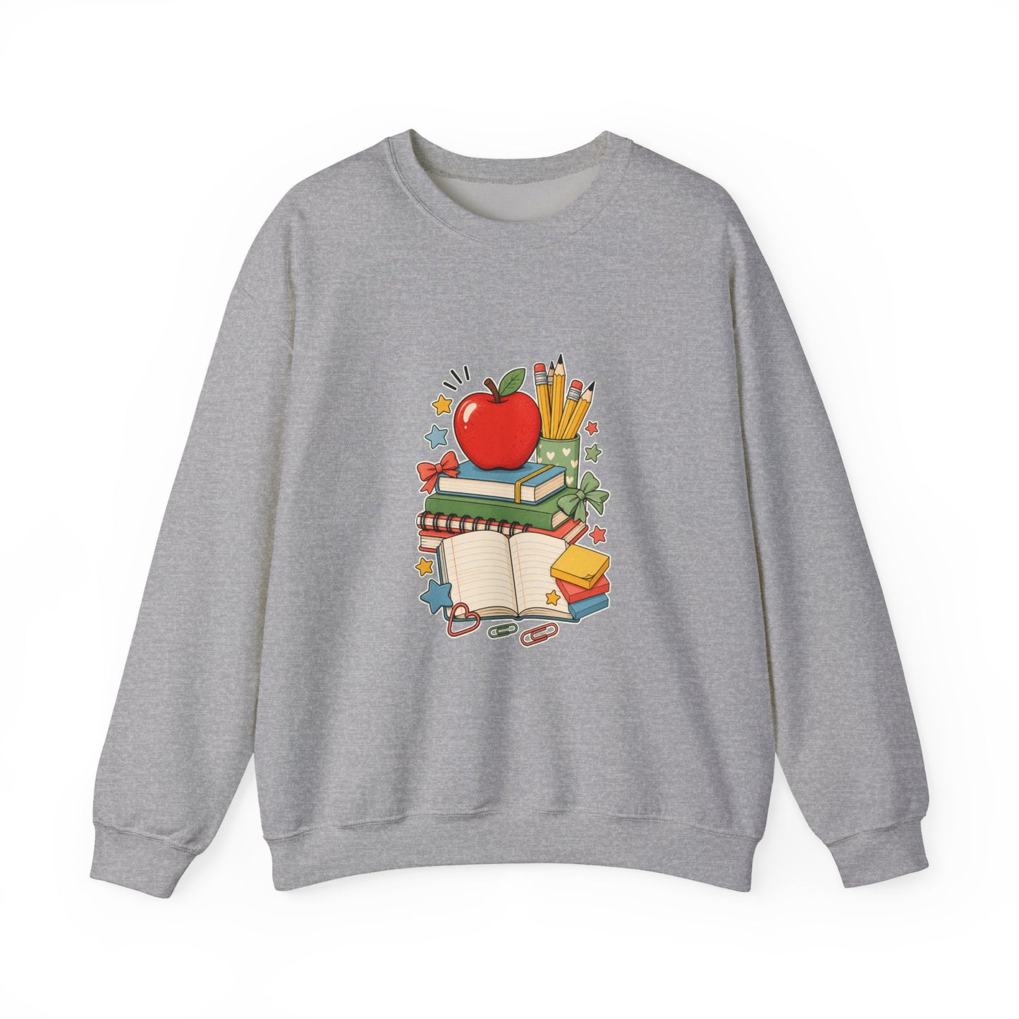 Apple Pencil Desk Stack Back To School Sweatshirt