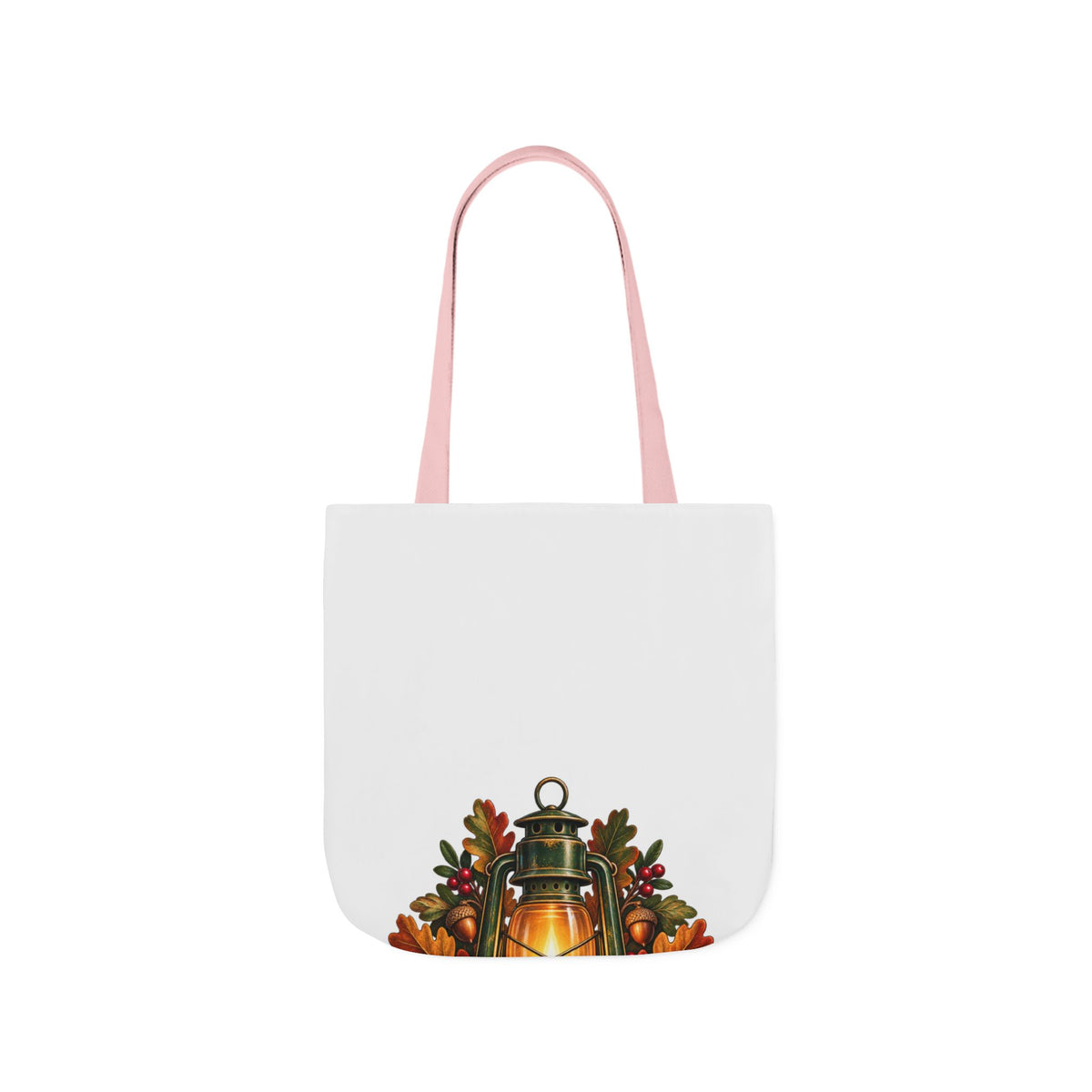 Autumn Oak Lantern and Acorns Tote Bag