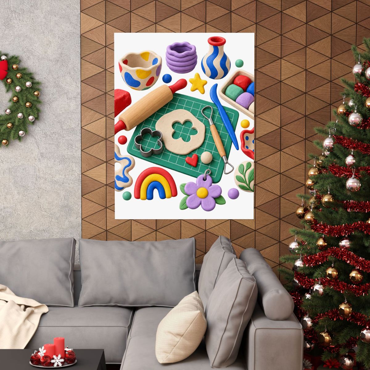 Miniature Clay Sculpting Workshop Poster