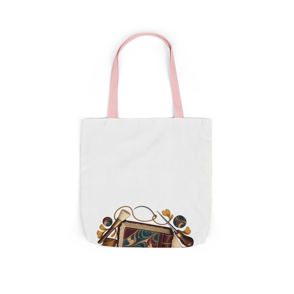 Traditional Marbled Bookbinding Workshop Tote Bag
