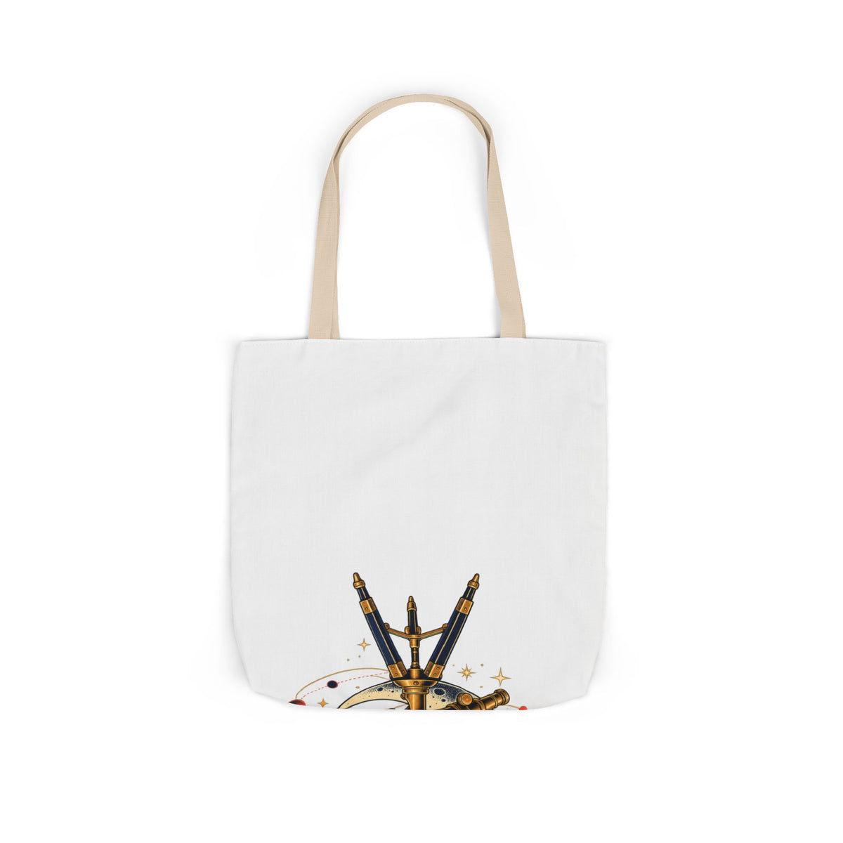 Vintage Telescope Celestial Astronomy Tote Bag