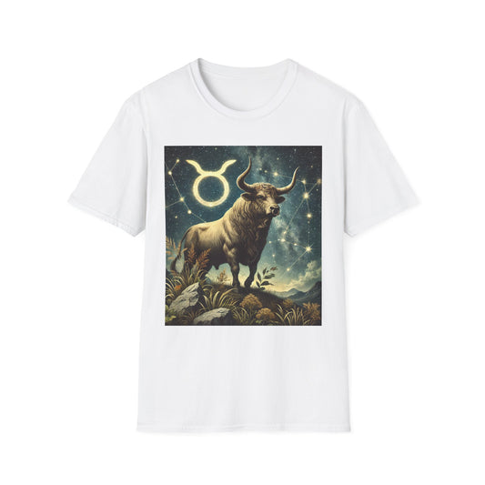 Taurus Bull Unisex T-Shirt, Zodiac Tee, Astrology Clothing, Bull Shirt, Horoscope Top