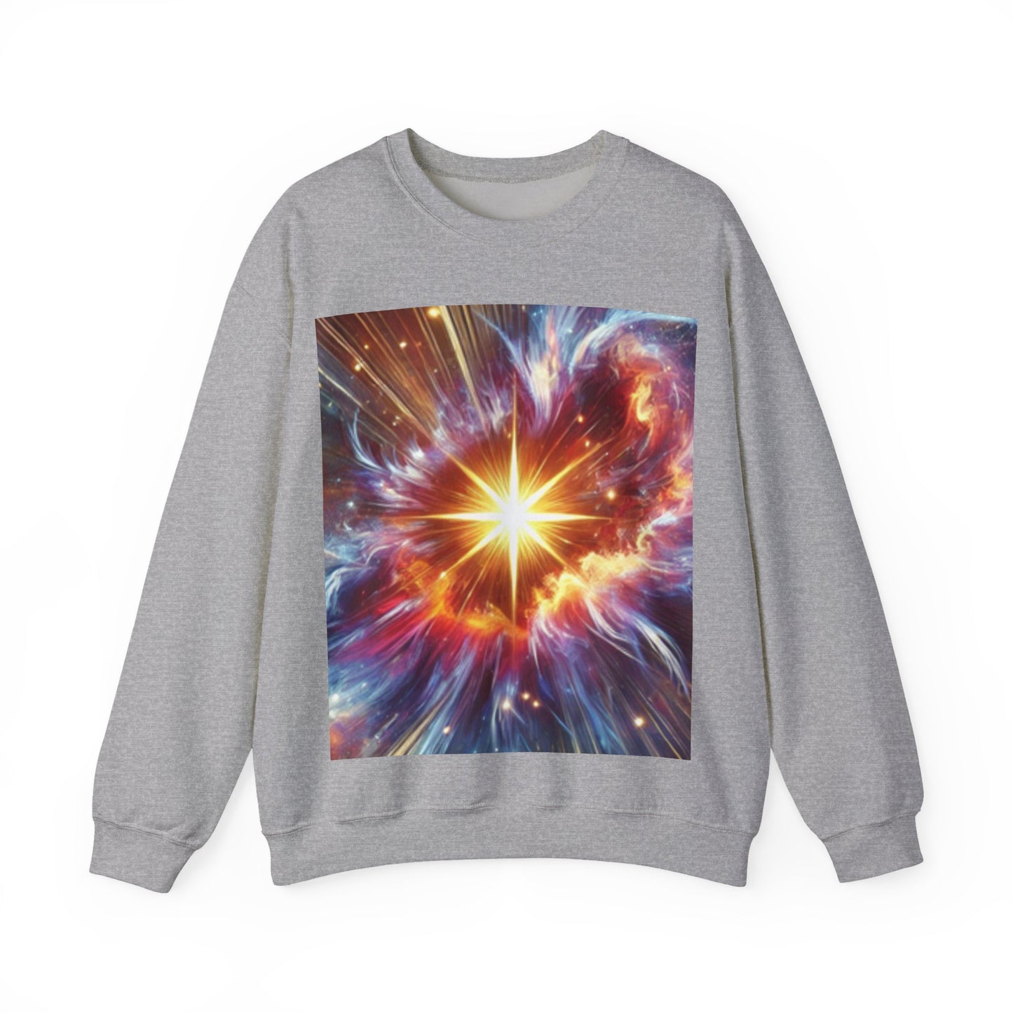 Cosmic Starburst Energy Abstract Space Crew Sweatshirt Gift
