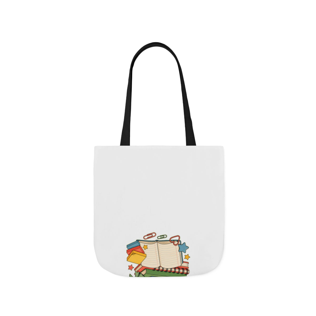 Apple Pencil Desk Stack Back To School Tote Bag