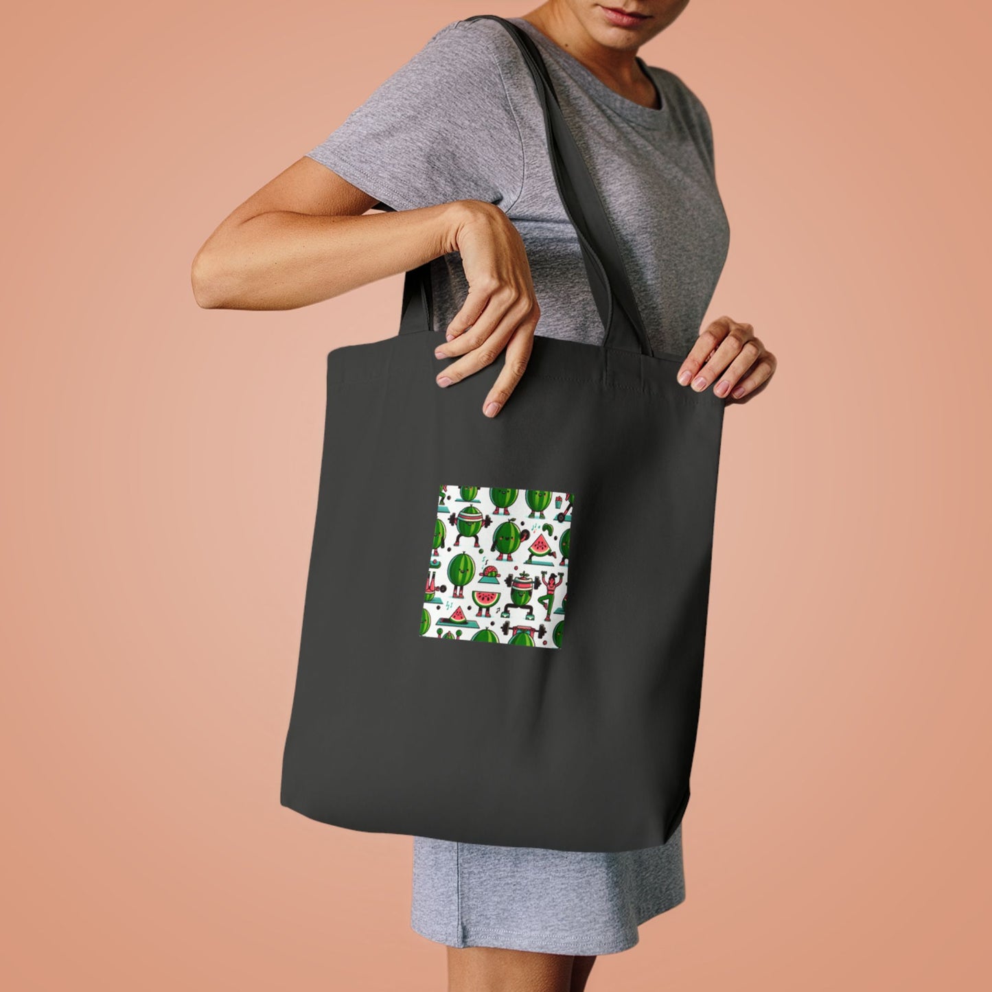 Watermelon Workout Club Cute Food Fitness Tote Bag